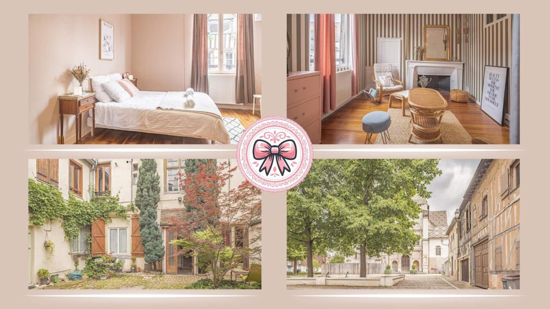 L'Ecrin De Charme Lejlighed Troyes Eksteriør billede